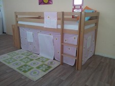 Hochbett vorhang umrandung gebraucht kaufen  Hannover