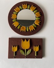Set vintage miroir d'occasion  Marseillan