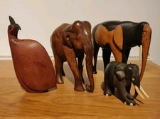 Vintage carved wooden for sale  WHITCHURCH