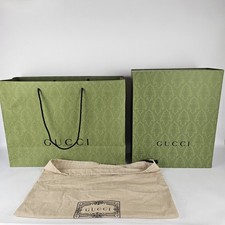 Usado, Caixa vazia verde GUCCI 15 x 18,5 x 6 saco de presente 24 x 18 x 8 e papel de seda comprar usado  Enviando para Brazil