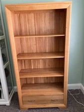 oak furniture land bookcase for sale  SAXMUNDHAM