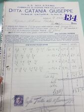 Fattura ditta catania usato  Cosenza
