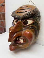 Holzmaske handgeschnitzt larve gebraucht kaufen  Ettenheim