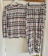 Fleece winter print for sale  DRIFFIELD