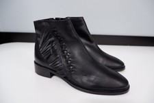 Topshop black leather for sale  LIVERPOOL