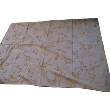 Stoffrest beige blumen gebraucht kaufen  Deutschland