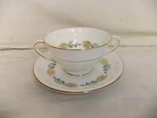 Porcelana osso c4 Coalport - Soneto - Louça vintage dourada - 4F1B comprar usado  Enviando para Brazil