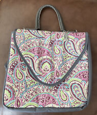 Bolsa tote térmica Fit and Fresh bolsa de mão isolada bolsa de almoço paisley comprar usado  Enviando para Brazil