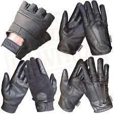 Leather fingerless gloves for sale  THETFORD