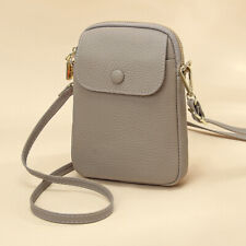 Bolsa de telefone feminina tiracolo camada superior couro bovino bolsa carteira de armazenamento comprar usado  Enviando para Brazil