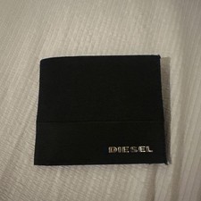 Carteira Diesel Masculina Preta Dobrada Design Simples Luxo Compacta Casual Elegante Usada comprar usado  Enviando para Brazil