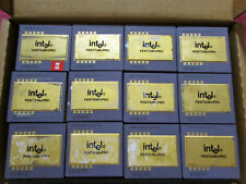Lote de 1 lb 5 pinos de ouro recuperação de sucata INTEL Pentium-Pro KB80521EX200 CPU/processador comprar usado  Enviando para Brazil