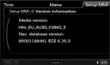 Audi firmware navigation gebraucht kaufen  Zeitz