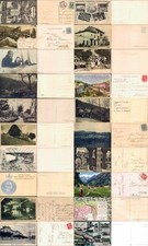 Cartoline regionali paesaggist usato  Italia