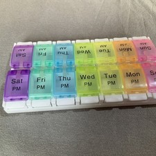 Pill organiser box for sale  MILTON KEYNES