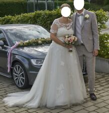 Brautkleid linie marke gebraucht kaufen  Schlaitdorf