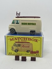 Usado, Vintage Lesney Matchbox 62 Serviço de TV Personalizado Aluguel de Rádio Rodas Cinza Caixa de Reprodução. comprar usado  Enviando para Brazil