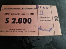 Riginal banknoten banderole gebraucht kaufen  München