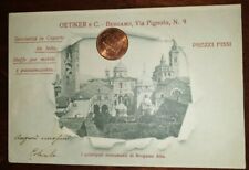 Cartolina d'epoca paesagg Italia Lombar Bergamo Città monumenti pubbl Oetiker comprar usado  Enviando para Brazil