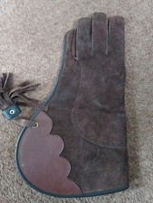 Falconry glove suede for sale  WIDNES