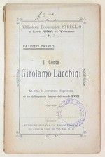 Patrizi conte girolamo usato  Italia