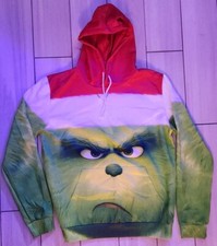Grinch hoodie santa for sale  Galveston