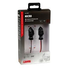 MICRO FRECCE A LED PER MOTO INDICATORE DI DIREZIONE OMOLOGATE MINI NERE FUME'vie comprar usado  Enviando para Brazil