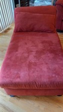 Burgundy red chaise for sale  Chicago