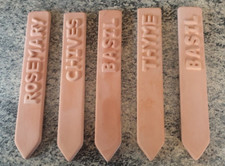 Embossed terracotta herb for sale  DARTFORD