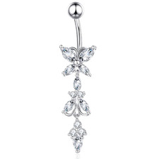 Belly bars navel for sale  CHESTERFIELD