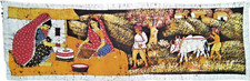 Batik orizzontale villaggio usato  Bra