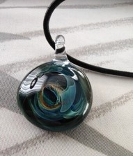 Collier pendentif verre d'occasion  Lingolsheim
