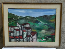 Dipinto olio tela usato  Roma