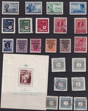 Lot stamp croatia for sale  Lacey