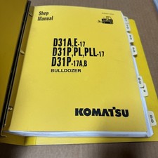 Komatsu shop manual for sale  Leander
