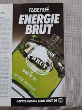 Publicité papier parfum. d'occasion  Dunkerque-