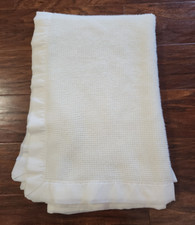Baby blanket white for sale  Florence