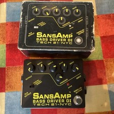 Tech21 sansamp bass for sale  WELSHPOOL