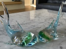 Art glass dolphins for sale  Northbrook