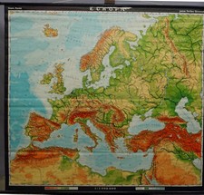 Vintage europakarte rollbares gebraucht kaufen  Berghülen