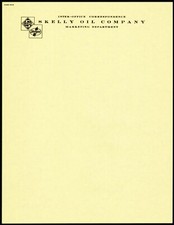 Vintage letterhead skelly for sale  Clinton