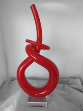 Red glass swirl for sale  BIRKENHEAD