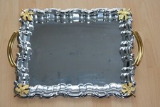 Vintage tablett servierplatte gebraucht kaufen  Wabern