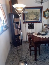 Lampada terra acciaio usato  Ladispoli