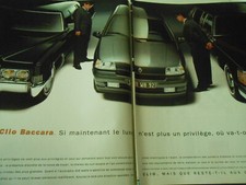 Double page advertising d'occasion  Expédié en Belgium