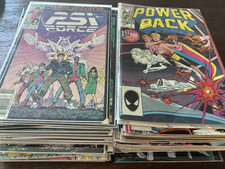 Usado, +70 LOTE DE QUADRINHOS DA Marvel PSi FORCE & POWER PACK #1 Novo Universo Mais de 70 Livros comprar usado  Enviando para Brazil