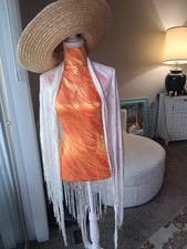 Fringe vintage shawl for sale  Salt Lake City