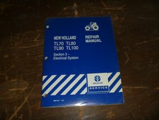 Diagrama de fiação elétrica manual para trator New Holland TL70 TL80 TL90 TL100 comprar usado  Enviando para Brazil