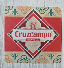 Beer mat.cruzcampo sevilla.col for sale  STOCKPORT