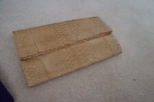 Beige real python for sale  BARNET